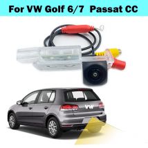 Hicamrui hintere Rückfahr kamera für Golf 6 Golf 7 HD ccd Nachtsicht Fisch augenobjektiv Kamera