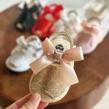 VALEN SINA Babyschuhe Sommer Baby Jungen Mädchen Schuhe Kleinkind Flache Sandalen Weiche Sohle Anti-Rutsch-Bowknot Krippe Lauflernschuhe