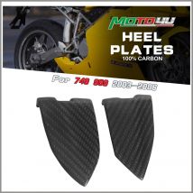Per Ducati 749 999 2003 2004 2005 2006 100% Piastre Tacco In Fibra di Carbonio Driver Tacco Piastra di Protezione Modifica Del Motociclo Rearset