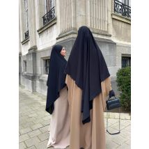 Eid Gebetskleidungsstück Hijab Langer Khimar Ramdan Muslimisches langes Kopftuch Frauen Einteiler Jubha Islamische Hijabs Musulman Dejellab 2025