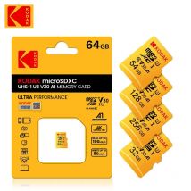 Scheda Micro SD Kodak Mini SD Class10 32GB 64GB 128GB 256GB Scrittura ad alta velocità Super compatibilità Scheda Meomory per fotocamera del telefono