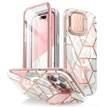 Do etui iPhone 15 Pro Max 6,7" I-BLASON Cosmo Mag Stylowe etui ochronne na całe ciało z wbudowaną osłoną ekranu Osłona aparatu
