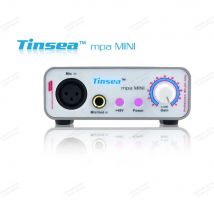 Tinsea MINI 70dB guadagno regolabile microfono preamplificatore dinamico amplificatore di guadagno del microfono con alimentazione Phantom 48V per microfono a condensatore