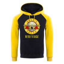 Guns N' Roses We'Re Back Metal Rock Style Felpa con cappuccio da uomo Hip Hop Nuove felpe raglan