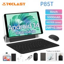 Teclast P85T 2024 Tablet Allwinner A523 8-rdzeniowy 1,8 GHz/ 10 GB (4 GB + 6 GB) RAM/64 GB ROM/8 cali 800 × 1280iPS/WIFI5G/4G/5000 mAh/typ C/0