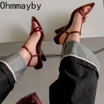 Sommer Schmale Band Ferse Frauen Sandalen Mode Spitz Singbacks Pumps Stripper Party Weibliche Alias
