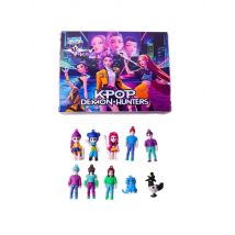 Hot toy &christmas gift PVC Anime Figu randomly​ 12pcs KPOP Demon Hunters Blind Box, Poke Poke Lucky Game for Kids