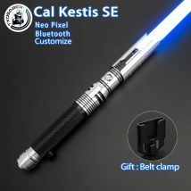 TXQSABER Cal Kestis SE 2025 nuevo sable de luz empuñadura de Metal duelo pesado Proffie 2,2 espada ligera SNV4 Neo Pixel Force láser Jedi