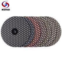 7 pz/set 7 pollici tampone per lucidatura a secco affilato flessibile 180mm tamponi per lucidatura pietra per granito marmo pietra disco abrasivo per calcestruzzo