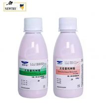 Selbsthärtendes Prothesenbasis-Harzpulver 100g PMMA Dental-Labor Acrylharz Zahnkronen-Reparatur Falsche Zähne Basismaterial A2 A3