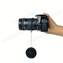 Halter für Kamera objektiv kappen mit elastischem Anti-Lost-Seil, haltbare Leine aus Kunststoff für DSLR-und spiegellose Linsen