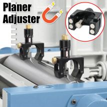 Setter Werkzeug Hobel messer Werkzeug 2 Stück einstellbare Kalibra tor Einstellung magnetische Hobel klinge Einstell vorrichtung für die Holz bearbeitung