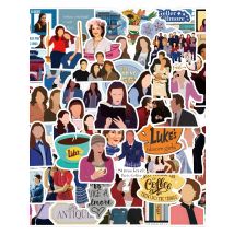 10/30/55/110PCS Gilmore Girls Cartoon Stickers Funny TV Sticker Scrapbook Luggage Laptop Guitar Car Bike Skatebaord Decals Toy