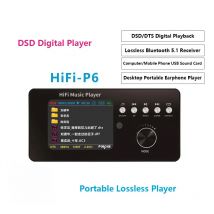 Tragbarer digitaler Audio-Player DTS DSD256 verlustfreier Audio-Dekodierungsausgang HIFI-Musik-Plattenspieler ES9018 DAC QCC5125 Bluetooth 5.1
