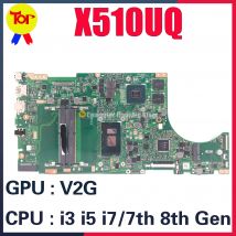 KEFU X510U Laptop Płyta główna do ASUS X510UN X510UQ X510UNR X510UA X510UR X510UQR X510UNO X510URR I3 I5 I7 100% sprawna Testd