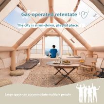 Tende gonfiabili per il campeggio, tenda familiare di facile installazione, tende Glamping, tenda Haven, dotata di custodia, tenda cabina di lusso