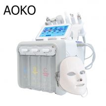 AOKO 7 in 1 Dermoabrasione Peel Spa Macchina per il viso Ringiovanimento della pelle Idro Dermoabrasione Hydro Aqua Pulizia profonda Dispositivo per la cura della pelle