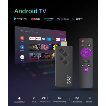 G96 Smart Tv stick Android13.0 Q2 Allwinner H313 BT5.0 Google Voice 4k Dual Wifi Youtube Multi Language Streaming Media Player