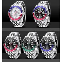 2024 New (PAGRNE) PAGANI Design Automatic Mechanical Watch Luxury Sports Stainless Steel Waterproof Watch NH35 Sapphire Clock