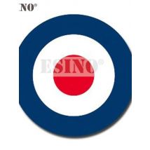 Car Styling Funny Creative RAF Roundel The Who Mod Target Vespa Decorative PVC Waterproof Sticker Car Whole Body Vinyl Decal