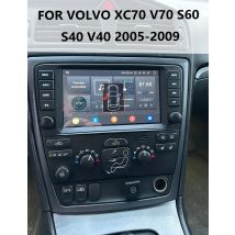 CHSTEK Radio de coche para Volvo S60 S40 XC70 V70 V40 2005-2009 navegación Bluetooth inalámbrico Carplay Android WIFI 4G pantalla estéreo