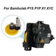 Per Bambu Lab Estrusore Gear Acciaio Temprato Gruppo di Aggiornamento Per Bambulab P1S P1P X1 X1C Estrusore Gear Accessori Per Stampanti 3D