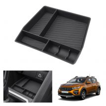 RUIYA für Dacia Sandero 3 / Sandero Stepway III / Dacia Jogger 2021-2025 Auto Mittelkonsole Staufach Auto Dacia Sandero 3 Zubehör