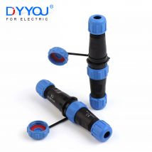 SP13 IP68 Outdoor Waterproof Aviation Connector 2/3/4/5/6/7/9 Pins Plug Socket Male Female Panel Mounted Docking Welding type