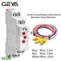 GEYA GRL8 Relé de control de nivel de líquido Controlador electrónico de nivel de líquido 10A AC/DC24V-240V