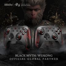 Bezprzewodowy przewodowy kontroler gier 8BitDo-Ultimate 2C do komputerów PC, Windows 10,11, SteamDeck, Raspberry Pi, Android - Black Myth: Wukong