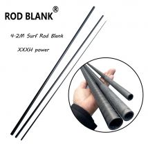 Rod Blank 4.2M Surf Rod Blank XXXH Superhard Distance Throwing Blanks Surf Rod Building Blanks Pole DIY Components