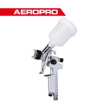 AEROPRO 0.8/1.0mm HVLP Pistola a spruzzo Touch Up Serie Aerografo Vernice Pistola per verniciatura a spruzzo per verniciatura automatica Riparazione di mobili Decorazione