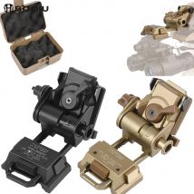BOOIU Metall L4G24 NVG Helm Halterung Halter Für PVS15 PVS18 Goggle Nachtsicht Stent Outdoor OPS Taktische Helm Teile
