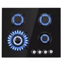 Piano cottura da incasso in vetroceramica a 4 fuochi TopStrong piano cottura a Gas propano a Gas naturale