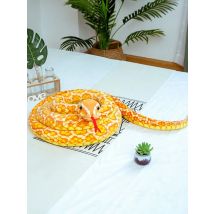 3m Simulation Soft Plush toys Giant Yellow Snake animals python Cloth Toy Stuffed Dolls Bithday Christmas Gifts For baby Kids