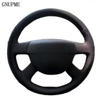Interior Steering Wheel Cover Hand-stitched Leather For VW Caddy 2003 2004 2005 2006 Caravelle 2003-2009 Transporter T5 2006