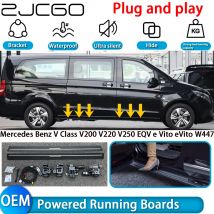 für Mercedes Benz V-Klasse V200 V220 V250 EQV e Vito eVito W447 Power Trittbretter Dual Motor einziehbare elektrische Seitenschritte