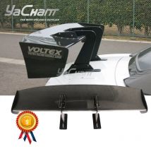 Car-Styling FRP CF Carbon Fiber Universal VLTX Type 7 SWAN NECK Style 1600mm GT Wing Spoiler Fit For EVO7 8 9 GTR35 E36 S2000