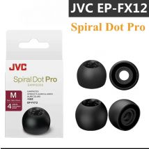 JVC Spiral-Ohrstöpsel aus Silikon für JVC EP-FX12 Spiral Dot Pro Spiral Convex Concave Point Ohrstöpsel-Abdeckung FW1000T Ohrstöpsel
