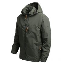 Wind breaker Männer taktische Jacke wasserdichte Outdoor-Kapuzen mantel Sport Militär europäische Größe S-5XL Feld klettern dünne Outwear