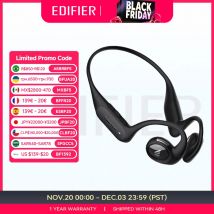 Edifier Comfo Run Open-Ear Wireless Bluetooth Earphones Air Conduction Sports Headphones IP55 Waterproof Deep Bass Workouts