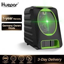 Laser verticali e orizzontali autolivellanti Huepar Laser a croce a raggio rosso verde Laser a livello Laser a 150 gradi per uso esterno