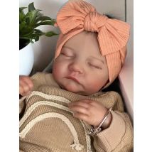 17 Zoll 43 cm Levi Bebe Reborn Puppe handgemachte lebensechte 3D bemalte Haut Neugeborene Babypuppe