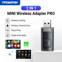 Mini Wireless Carplay Adapter Android Auto 2 in 1 Smart Dongle 5G WiFi für iPhone Android Telefon für Volvo Benz MG Kia Chery 2025