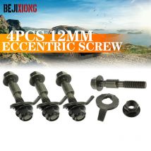 4PCS12mm 10,9 Ebene Schraube Sturz Bolzen Auto Rad Ausrichtung Arc Schraube Exzentrische Schraube Einstellung Reparatur Werkzeuge