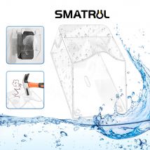 SMATRUL Drahtlose Türklingel, wasserdichte Abdeckung für den Außenbereich, transparent