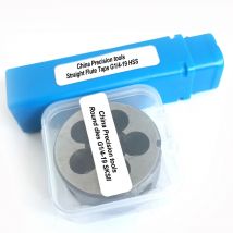 2PCS PIPE Gewinde Gerade Nut Gewindebohrer und Matrizensatz G1/8 G1/4 G3/8 G1/2 G5/8 Rohrgewindebohrer Matrizen Sets G 1/8-28 1/4-19 3/8-19 1/2-14