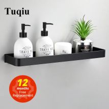 Mensola per bagno mensola per doccia mensola per bagno in alluminio nera mensola per bagno supporto per cucina in alluminio nero a parete
