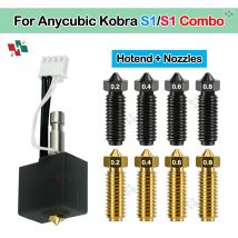 Für Anycubic Kobra S1 Hotend Kobra S1 Combo Hot End Kit für Anycubic Kobra S1 Düse Druckkopf S1C 3d Drucker Zubehör