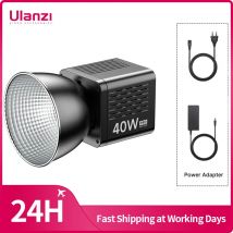 Ulanzi 40W COB Video Light 3400mAh CRI95 + 2500K-6500K Bi-Color LED Video Ligh luce da Studio professionale per videocamera Video